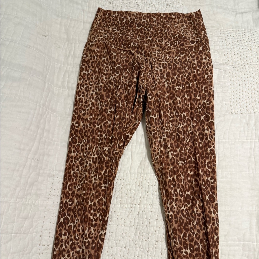 Aerie Offline Real Me Leopard Print Leggings